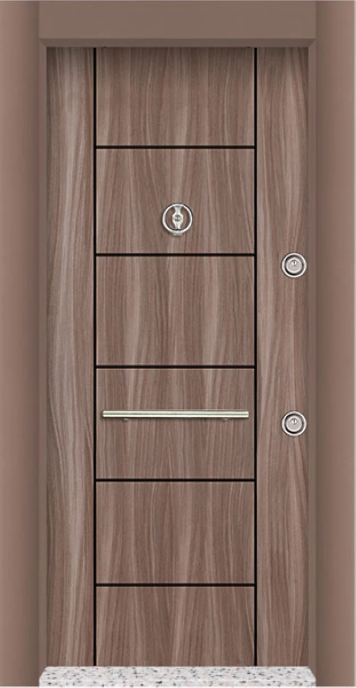 MN-1827 Daire Giriş Kapısı Çelik Kapı