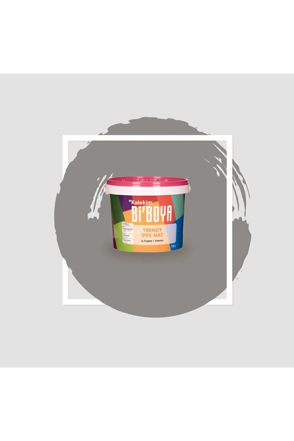 İpek Mat Trendy 7,5 Lt Demir