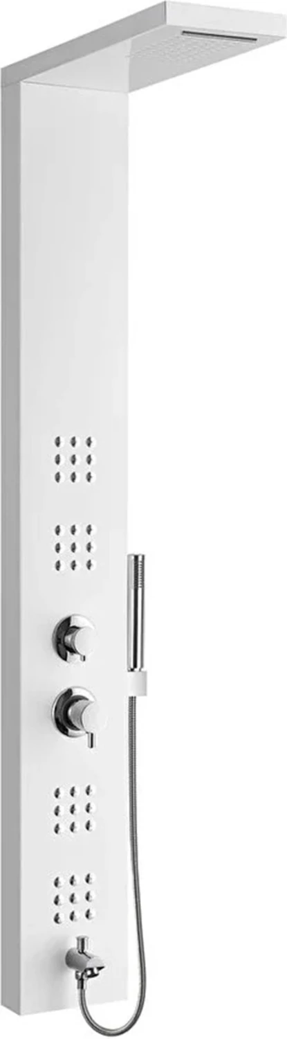 A45807 Vitra Shake Masajlı Duş Sistemi, Beyaz