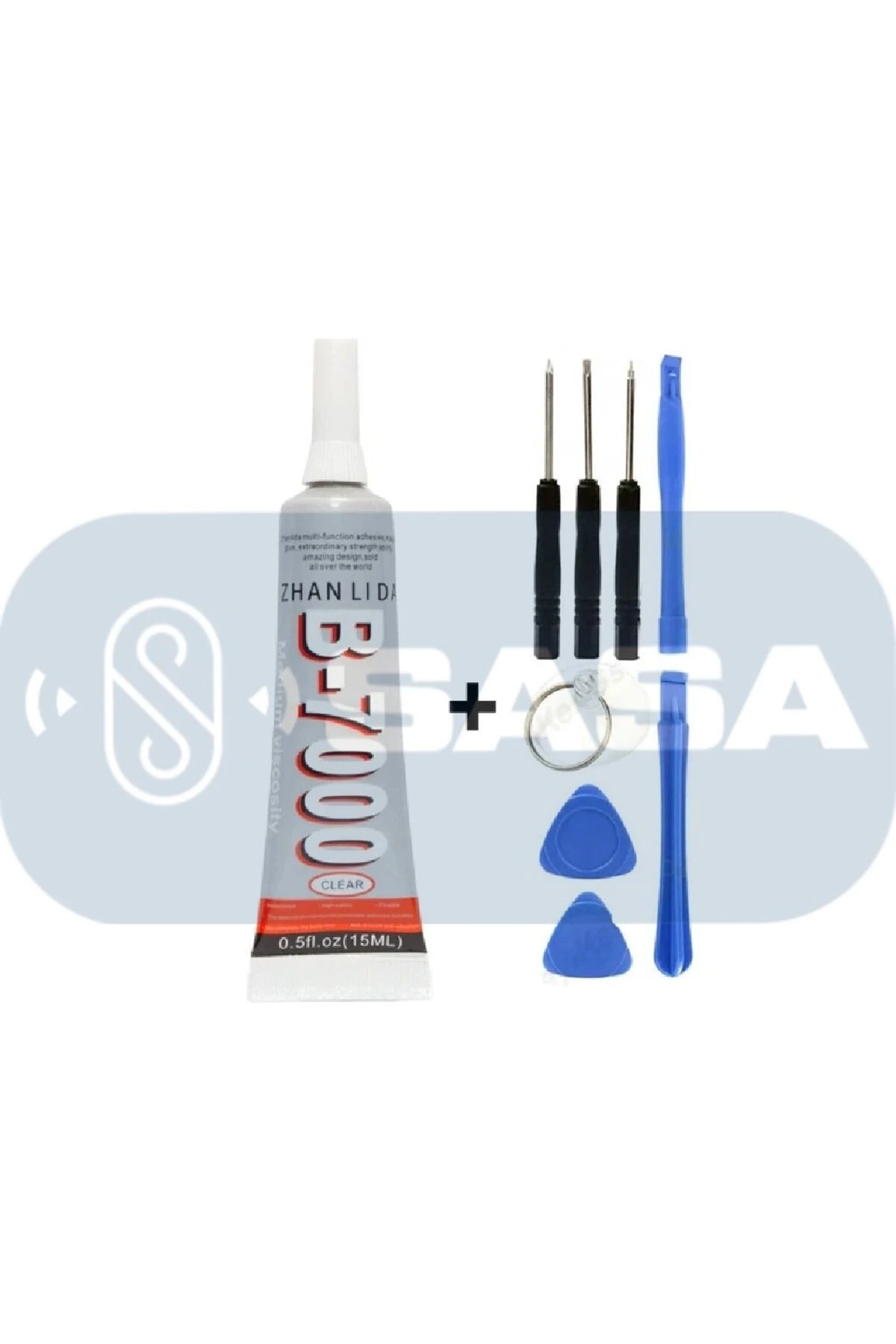 TELEFON TAMİRİ İÇİN YAPIŞTIRICI VE TORNAVİDA SETİ