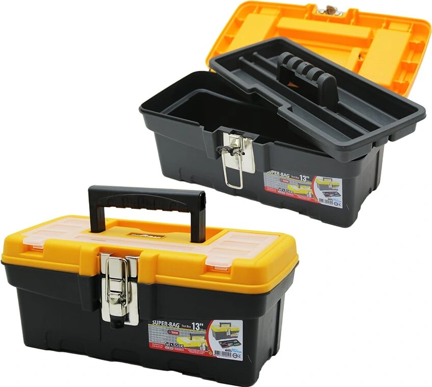 13LÜK Mettalock Series Metal Kilitli Takım Çantası 32 x 15.8 x 13.7 cm (5047)