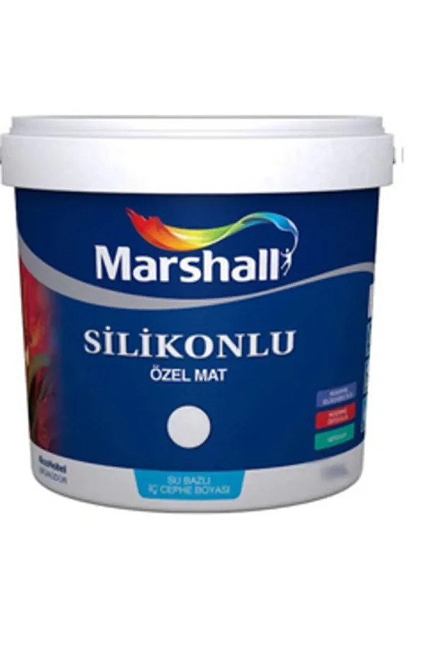 Kum Beji Silikonlu Özel Mat Iç Cephe Boyası - 7,5 Lt / 10 Kg
