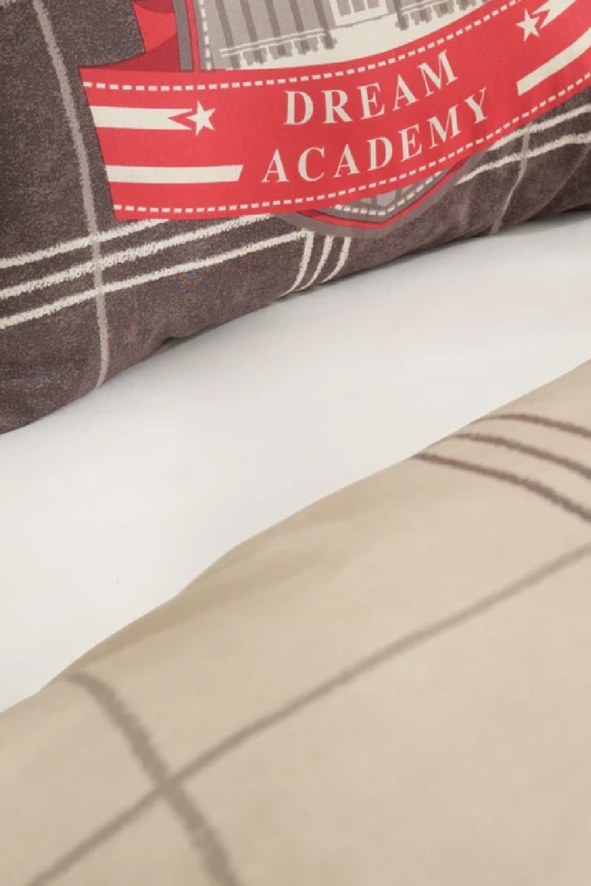 Young Bts Academy Antrasit %100 Pamuk Tek Kişilik Nevresim Takımı