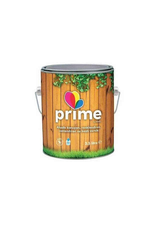 Primi Su Bazlı Ahşap Vernik 2.5. Lt. Ceviz