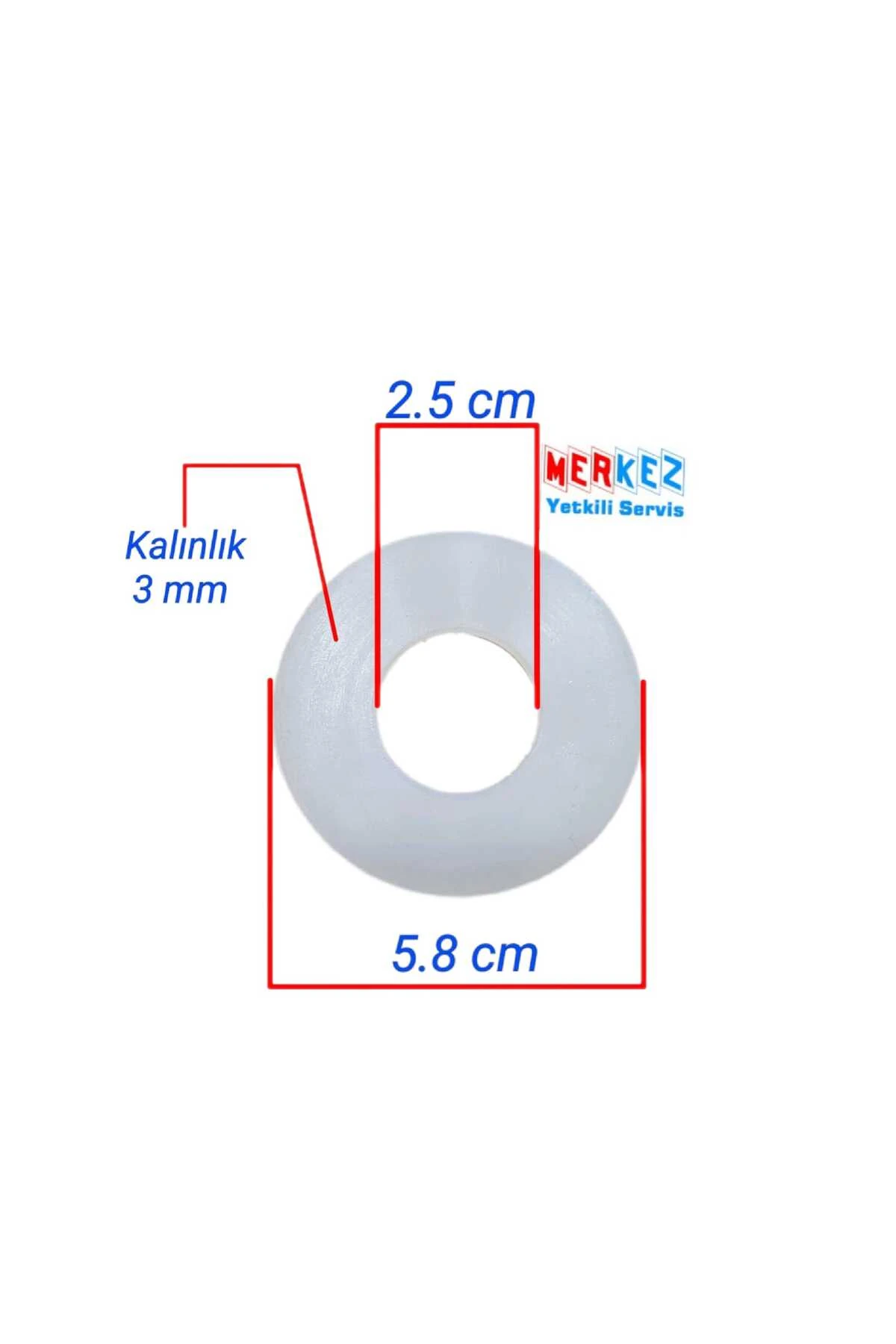 Basmalı Rezervuar Klozet Iç Takım Boşaltma Contası