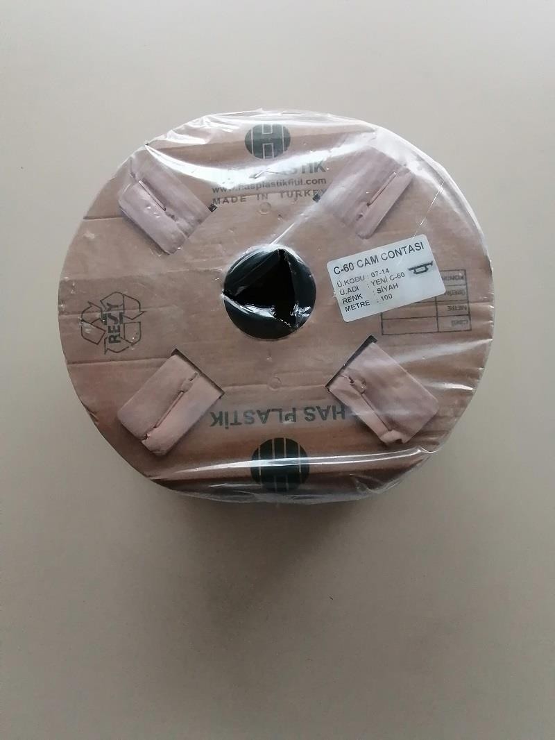 Akpa/saray C60 Basma Fitil 1 Top 100 mt Siyah
