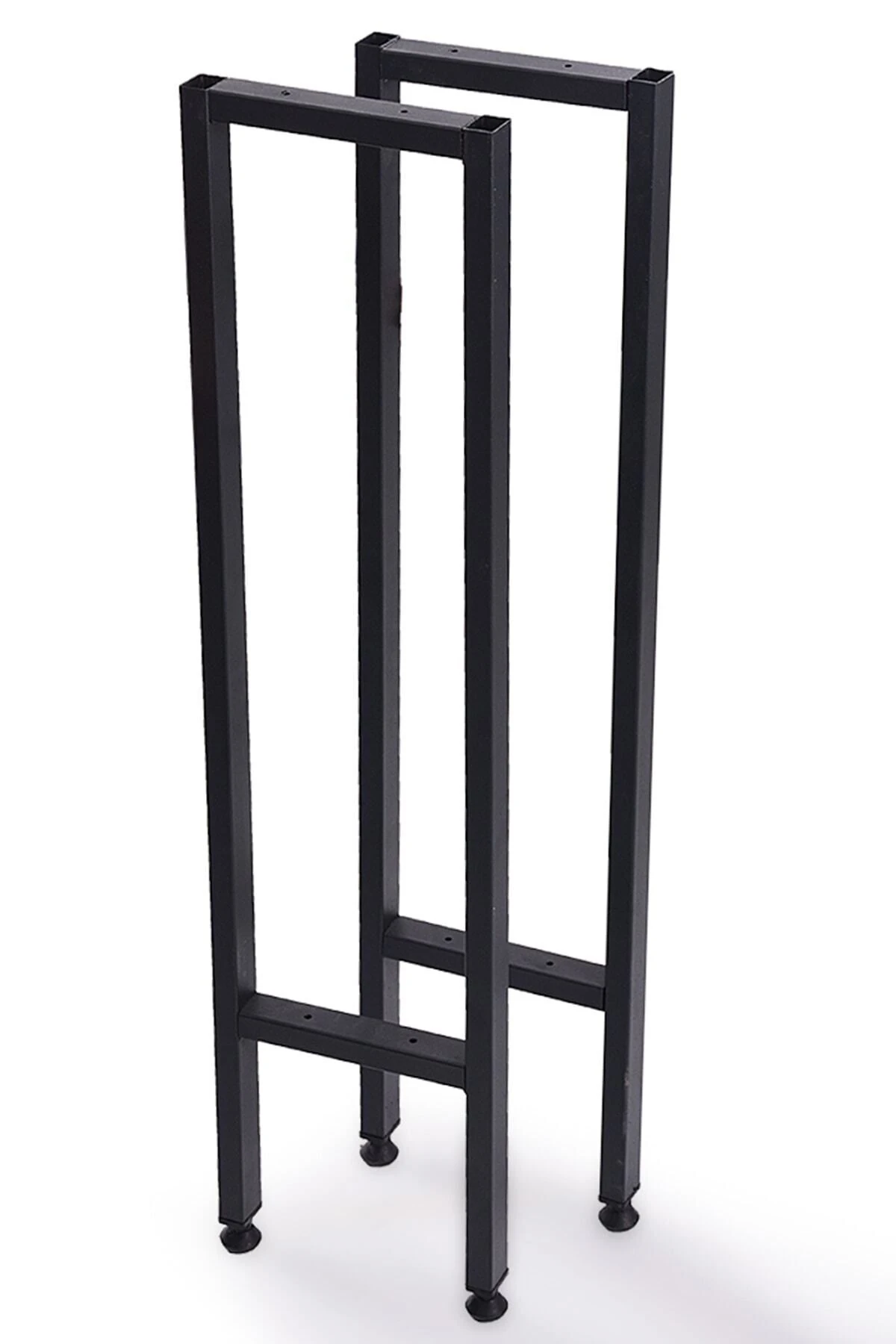 Metal Dresuar Konsol Çok Amaçlı Masa Ayağı 2 Adet Ayak 83 Cm Mobilya Ayağı