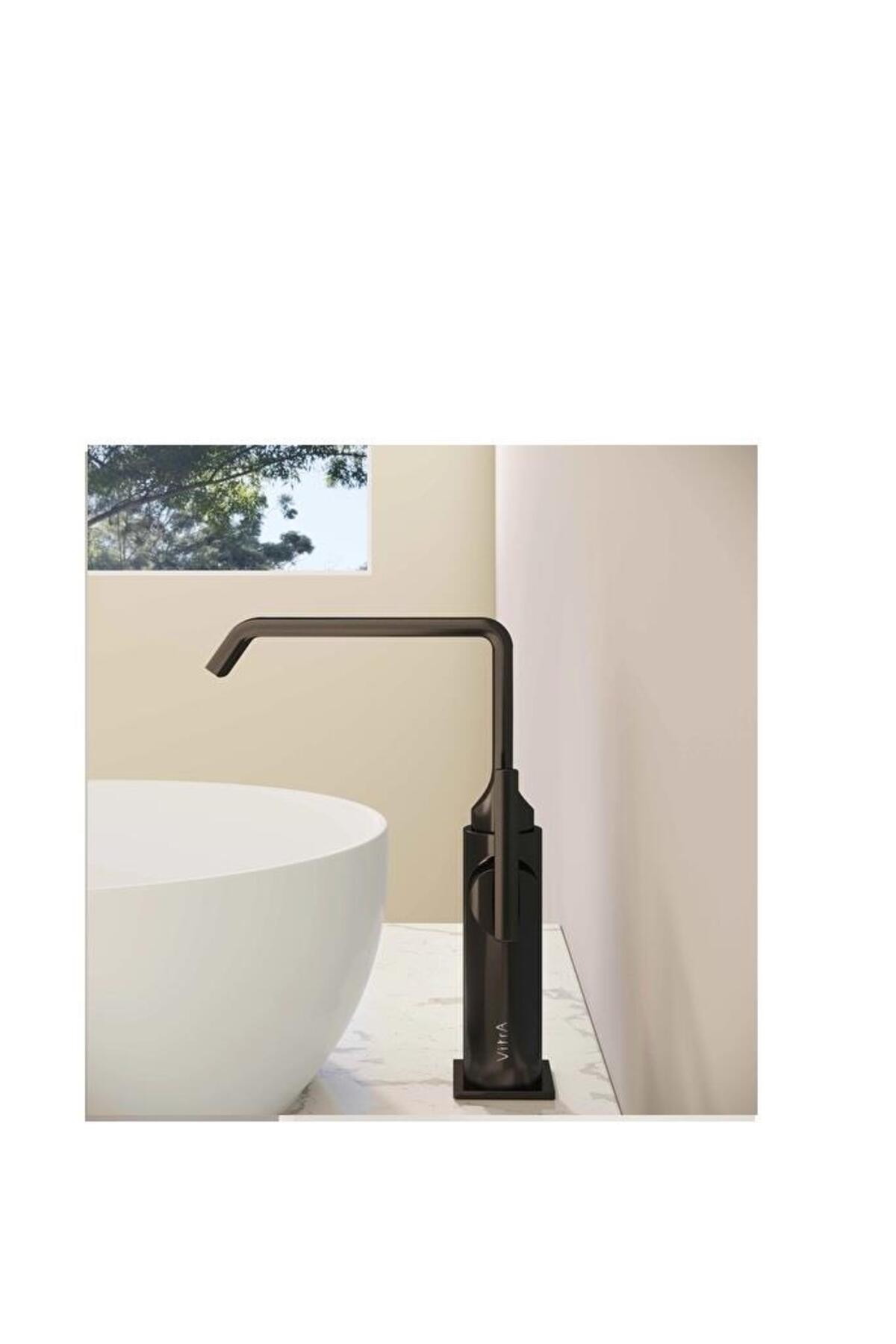 Yeni Suit Lavabo Bat. (Yandan Yüksek) Parlak Siyah A4276539 Lavabo Bataryası