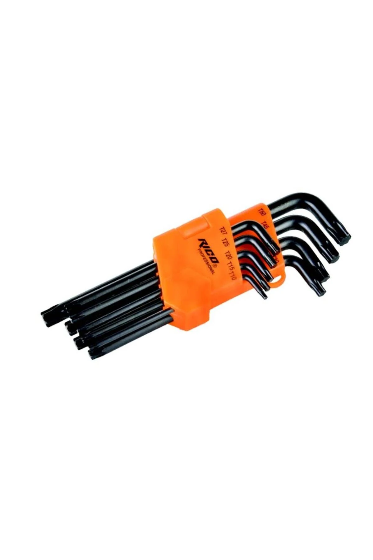 Rc0207 Vakumlu Torx Uzun Alyan Anahtar Seti 9 Parça T10-t50