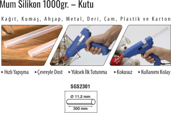 Mum Silikon Kalın 1000GR (11,2mm) SGS2301