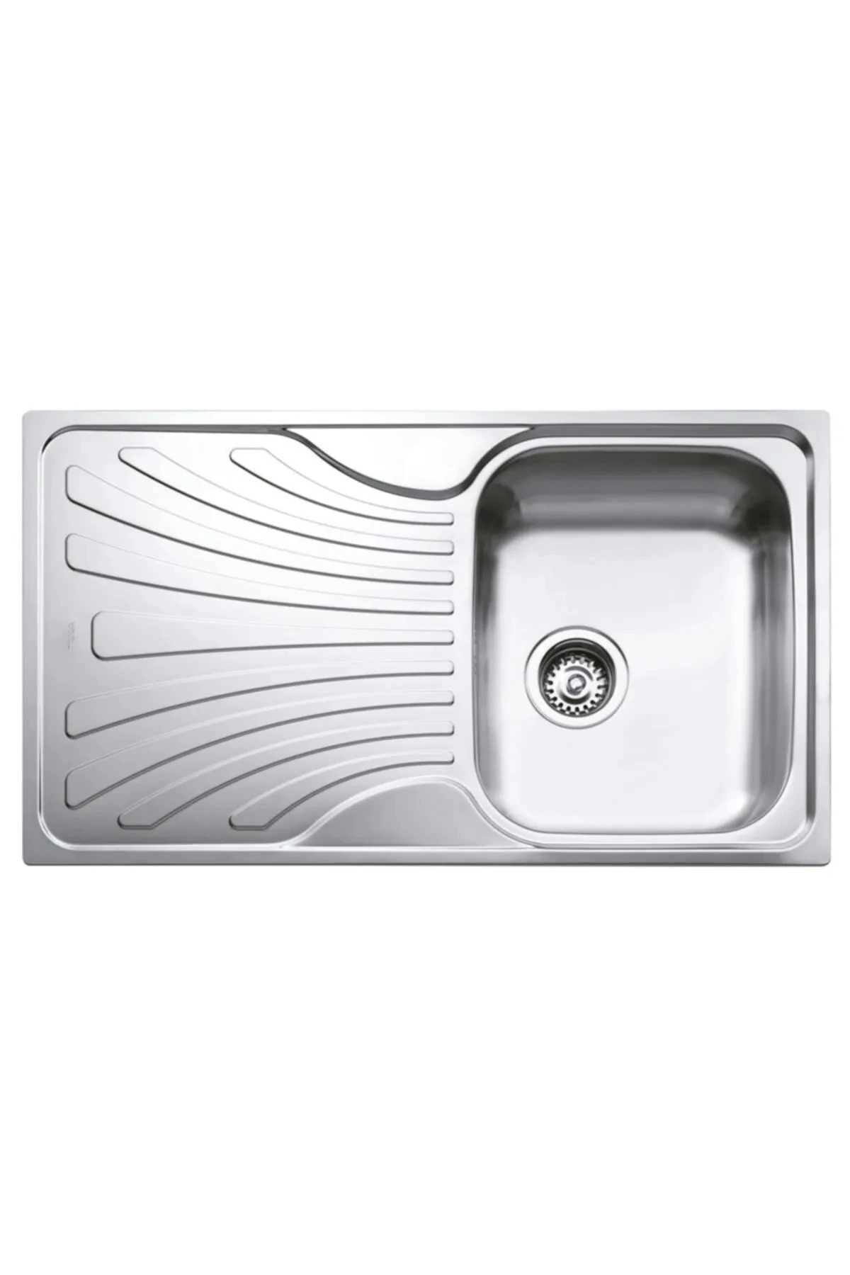 NERISSA 50 B - Ankastre Sağ Damlalıklı Eviye - Paslanmaz Çelik - 86 cm - 40109218