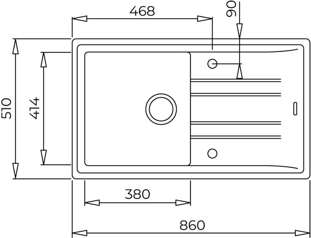 Stone 50 B-Tg Metalik Siyah Evye-Ark 938 Siyah Armatür Seti