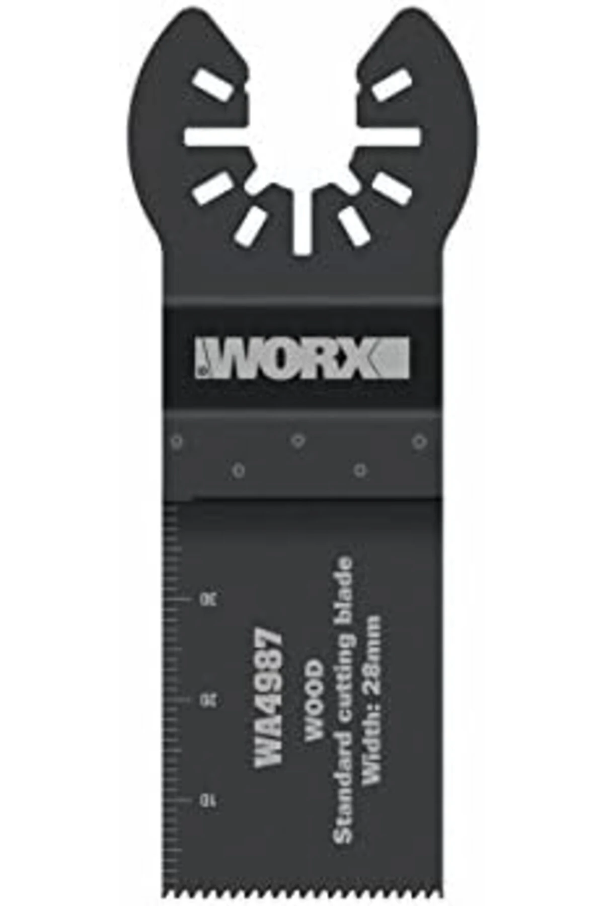 WA4987 Çok Amaçlı Raspalama Makinası İçin 28x40mm Ahşap, Fiberglas, PVC Kesme Bıçağı 1191881