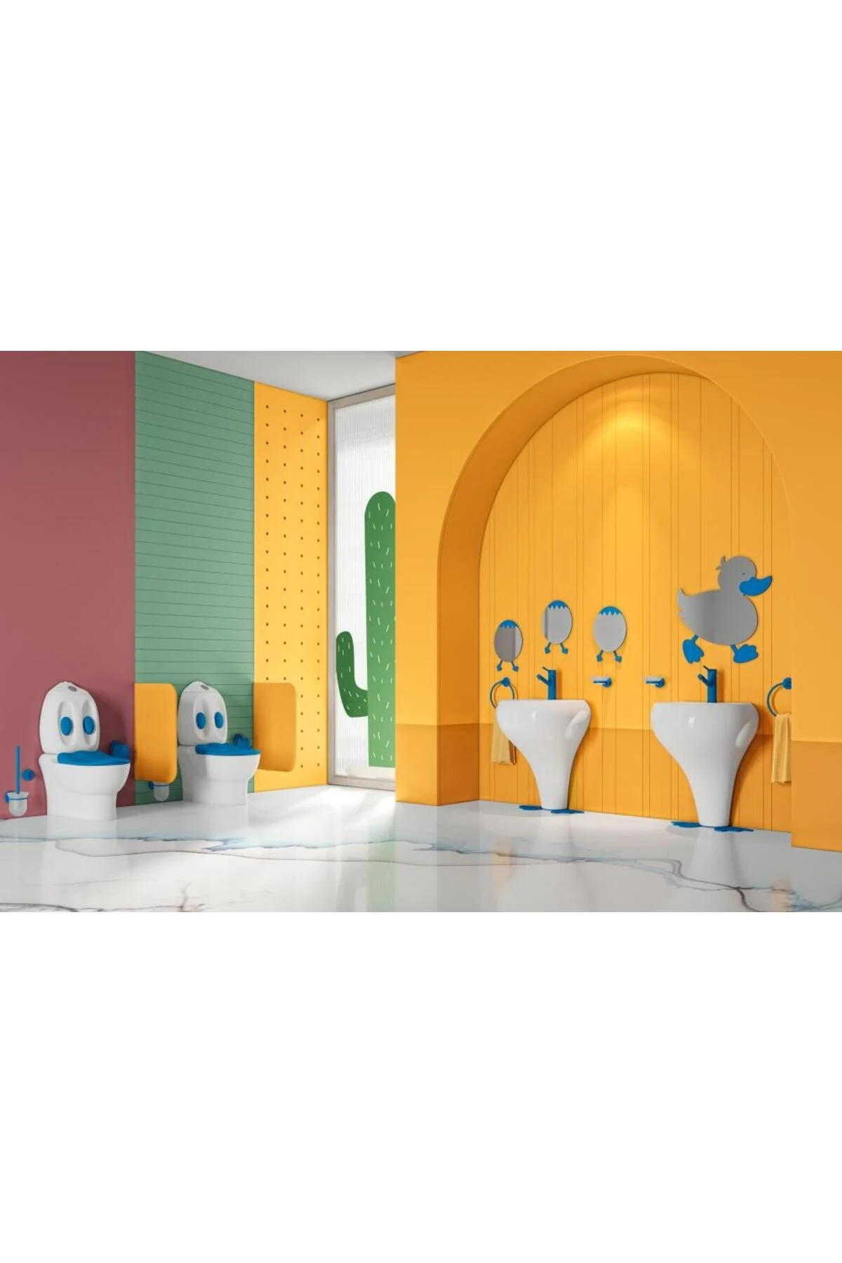 Ducky Rezervuar Beyaz