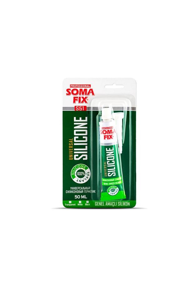 SOMAFİX S51 Genel Amaçlı Tüp Silikon Beyaz 50ml