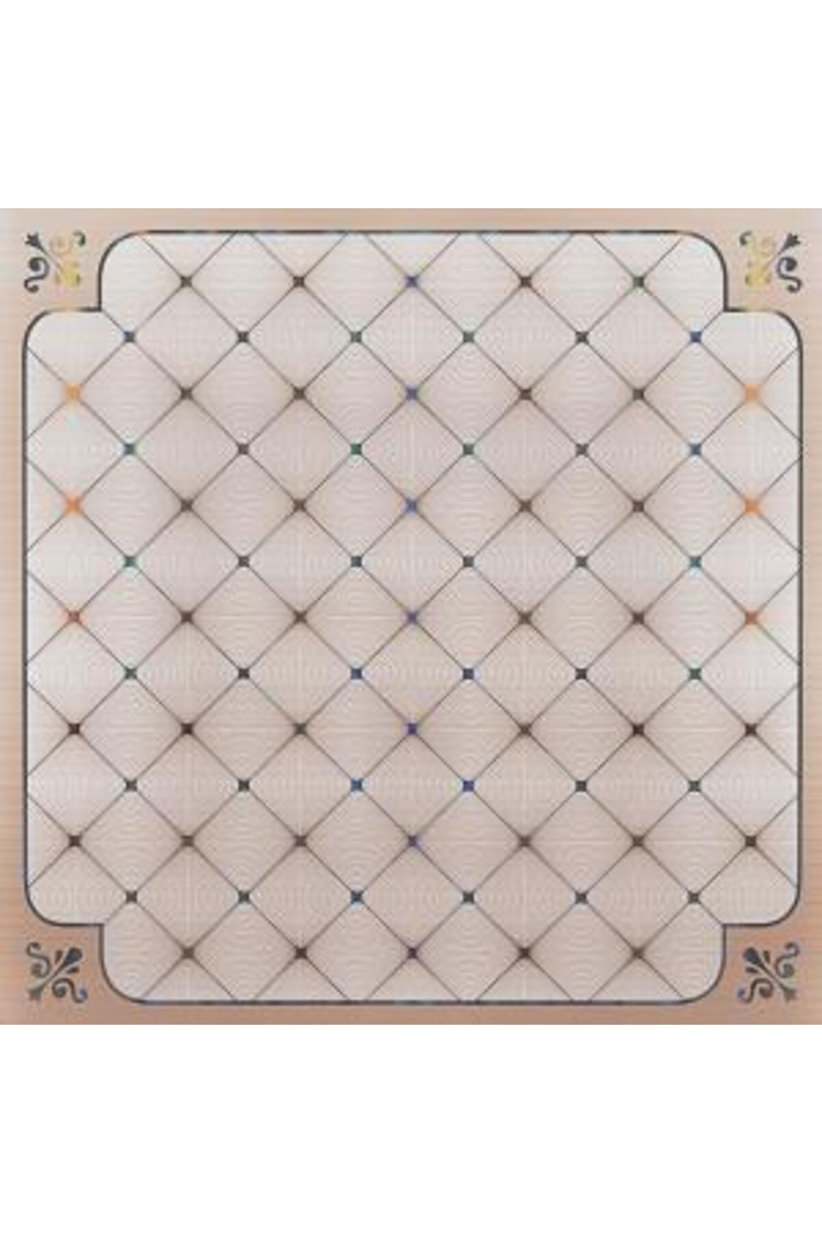 60x60 Pvc Petek Desen Asma Tavan Paneli 1paket 20ad 7.2m2