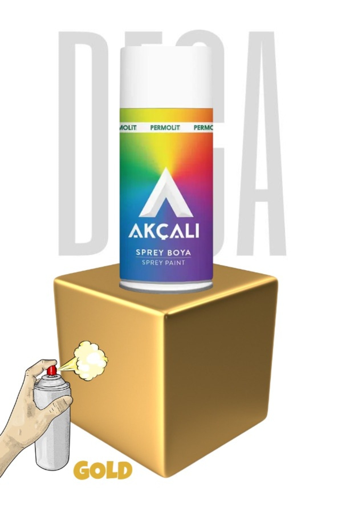 Gold sprey boya (metalik)