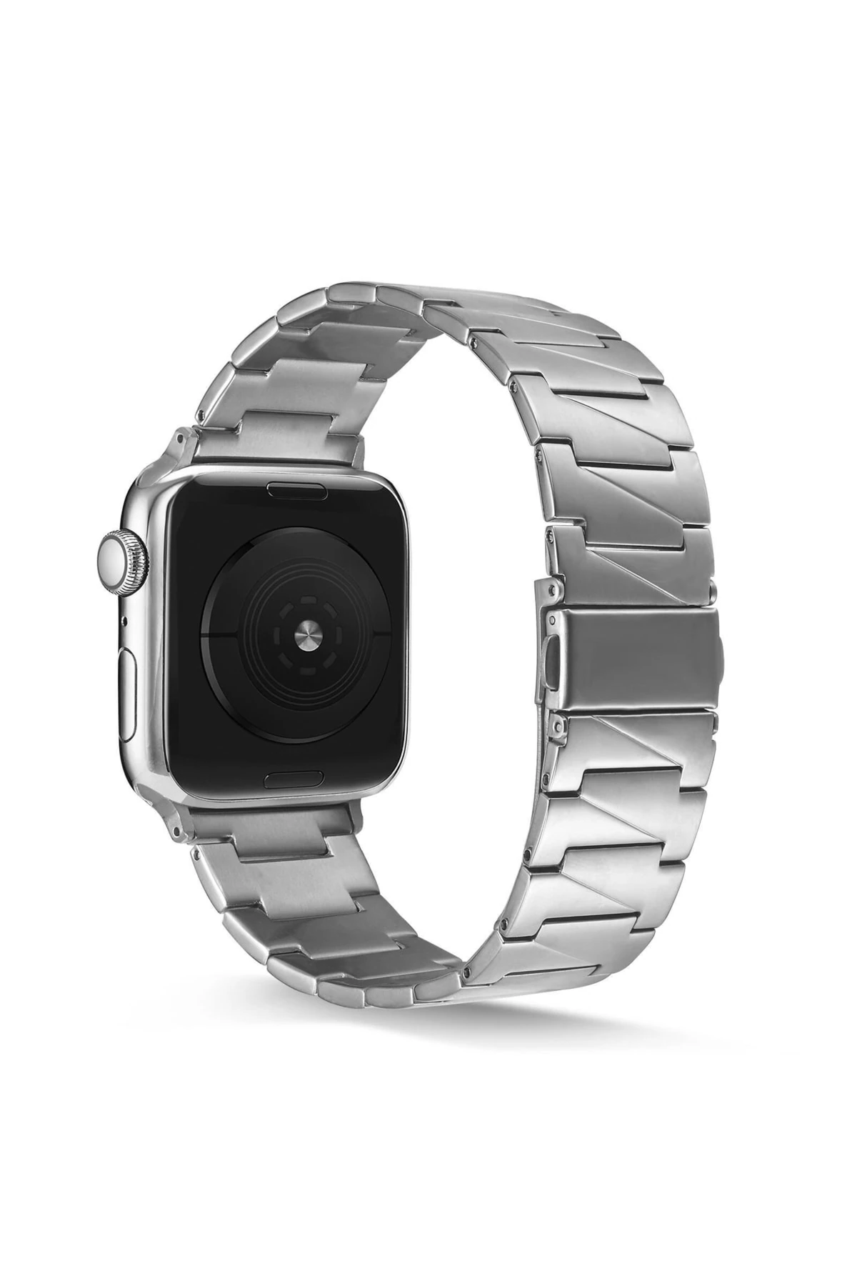 Apple Watch 7 45 Mm Için Prizma Model Krd-48 Metal Kayış-kordon