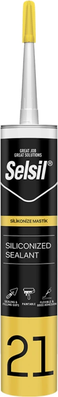 Gri Silikonize Mastik 500 gr