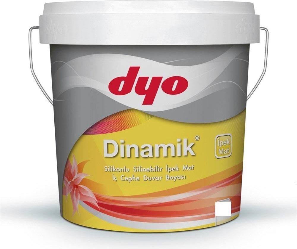 Dinamik Silikonlu Ipek Mat Iç Cephe Boyası 7.5 Lt Beyaz