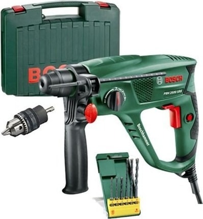BOSCH Pbh 2500 Sre Elektrikli 600 Watt Kırıcı-Delici (Yedek Mandrenli)
