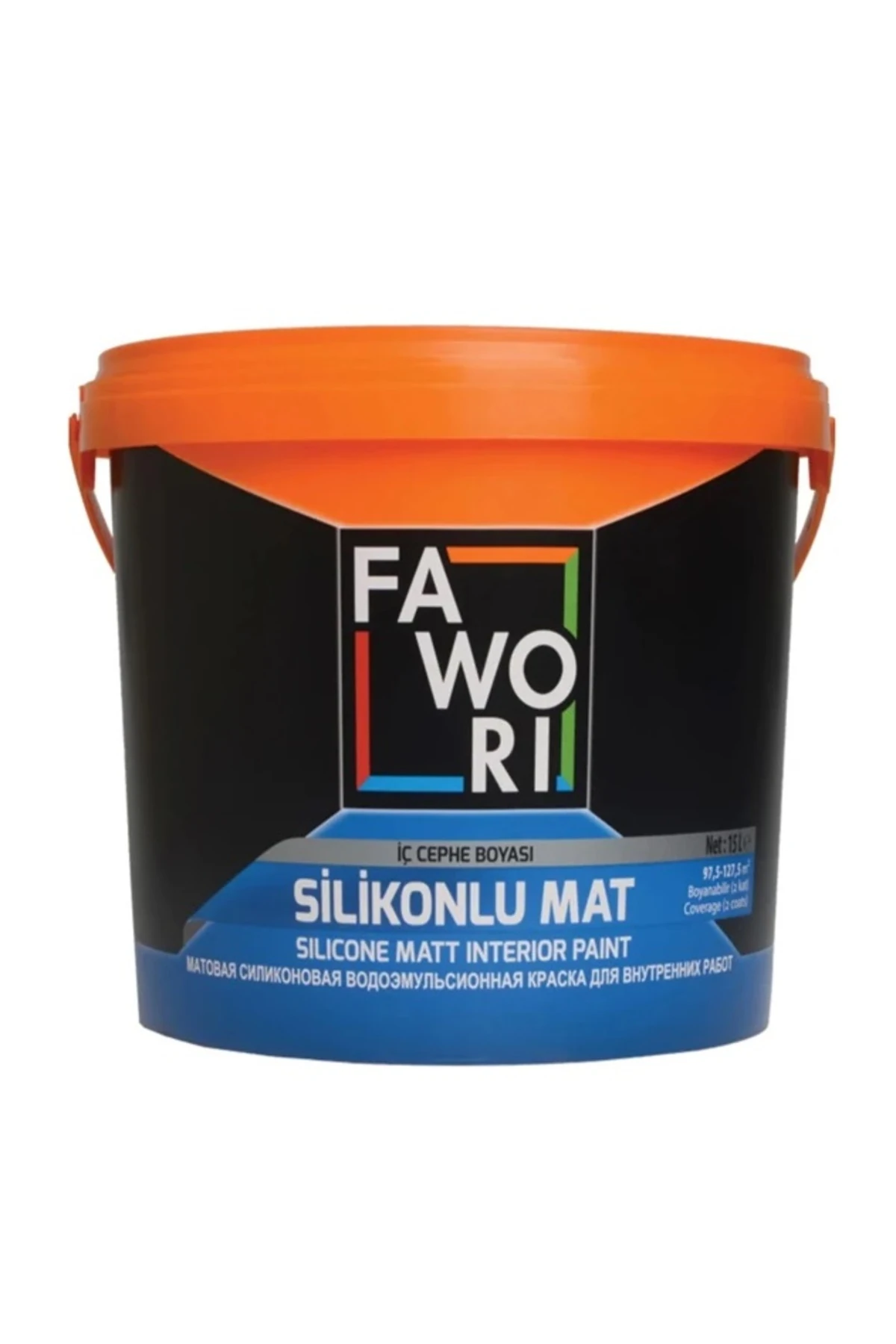 Silikonlu Mat İç Cephe Boyası 15L