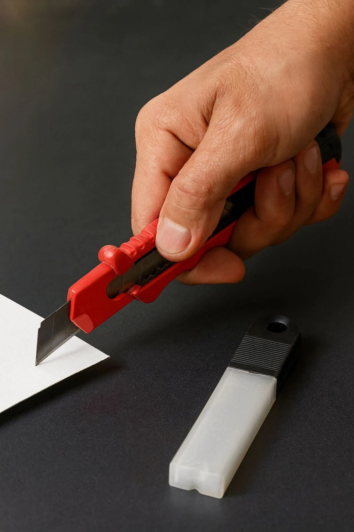 metal falçata+ 10 yedek bıçak