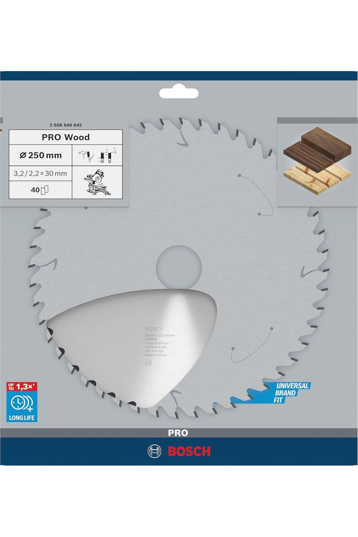 Pro Wood Daire Testere Bıçağı 250x 3,2x30 mm