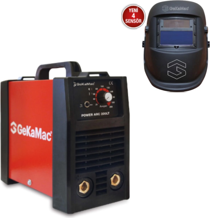 Power Arc 200 Lt Inverter Kaynak Makinesi + Colormatic Otomatik Kararan Kaynak Maskesi