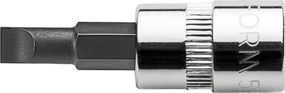 1/4" Düz Uçlu Lokma-4X37 mm / Kartlı C08S-S40X