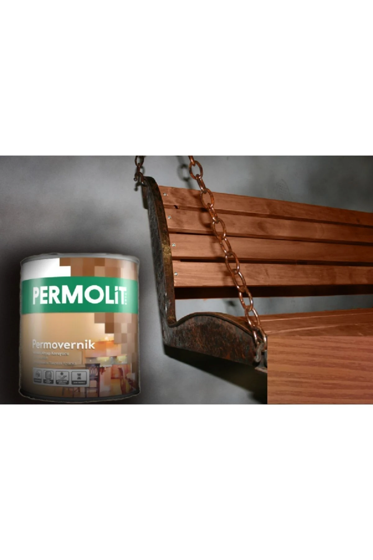 Permovernik Vernikli Ahşap Koruyucu Açık Meşe 2,5 L