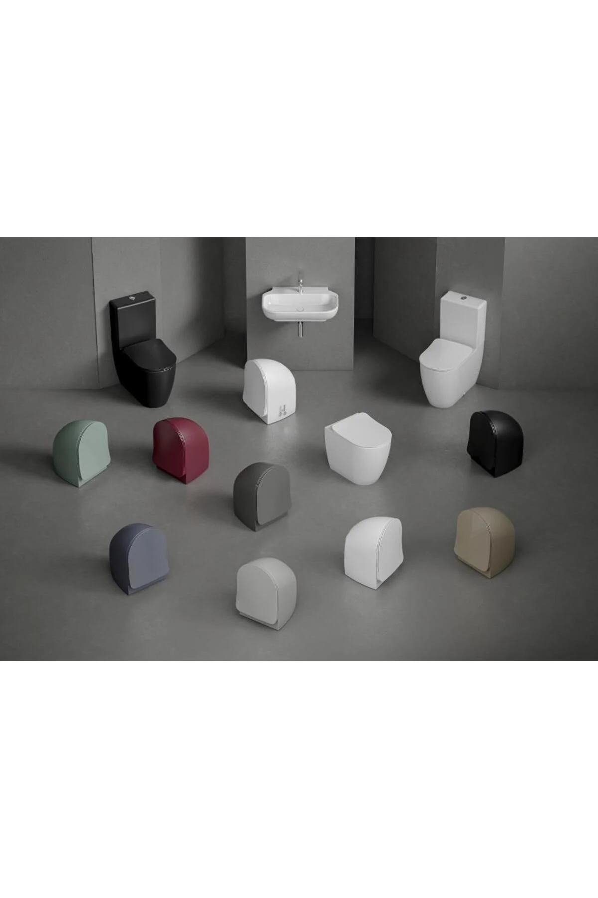 Free Asma Klozet Basalt Mat