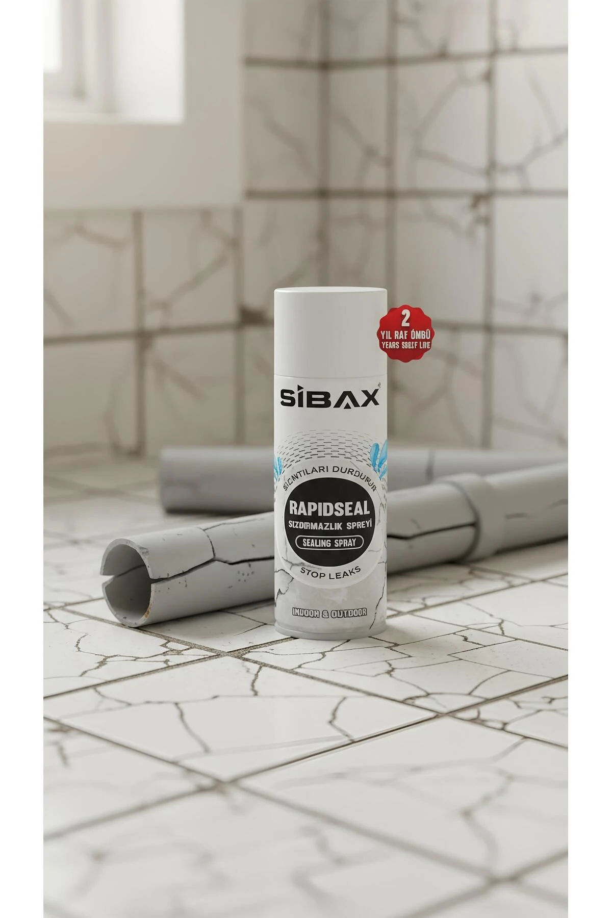 Sızdırmazlık Çatlak Spreyi Beton - Metal - Plastik - Seramik ve Çatı malzemeleri 400 ml