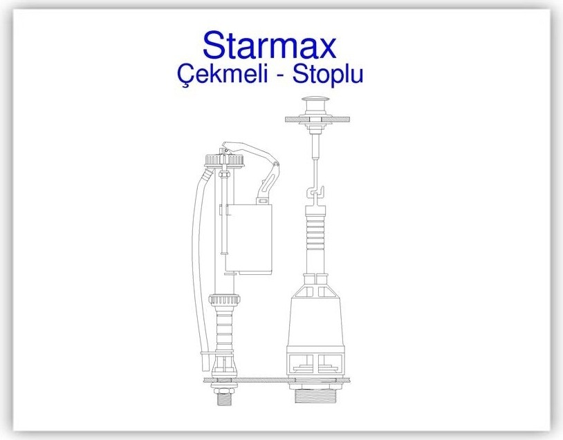 Starmax Çekmeli-Stoplu Iç Takım (Zeplin Flotörlü)