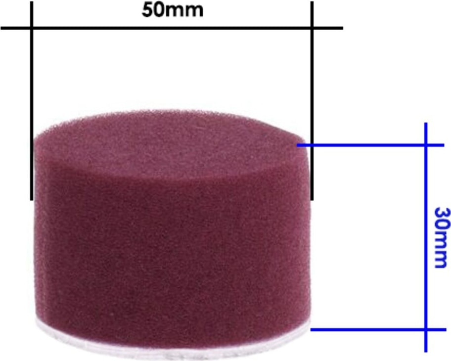 Dremel Için Cırtlı Polisaj Süngeri (Çap 50MM) - Ultra Sert