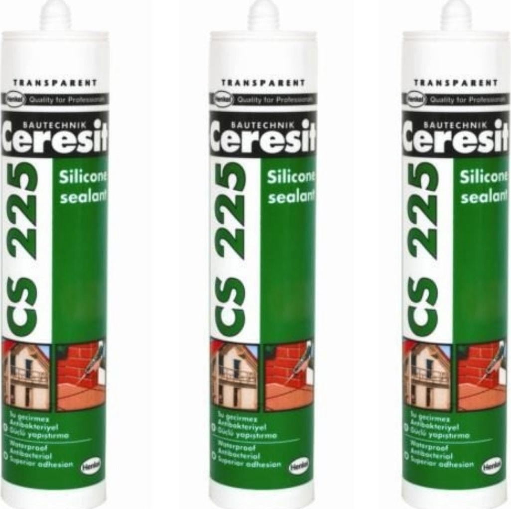 Ceresit CS225 Silikon Beyaz 280 gr 3'lü