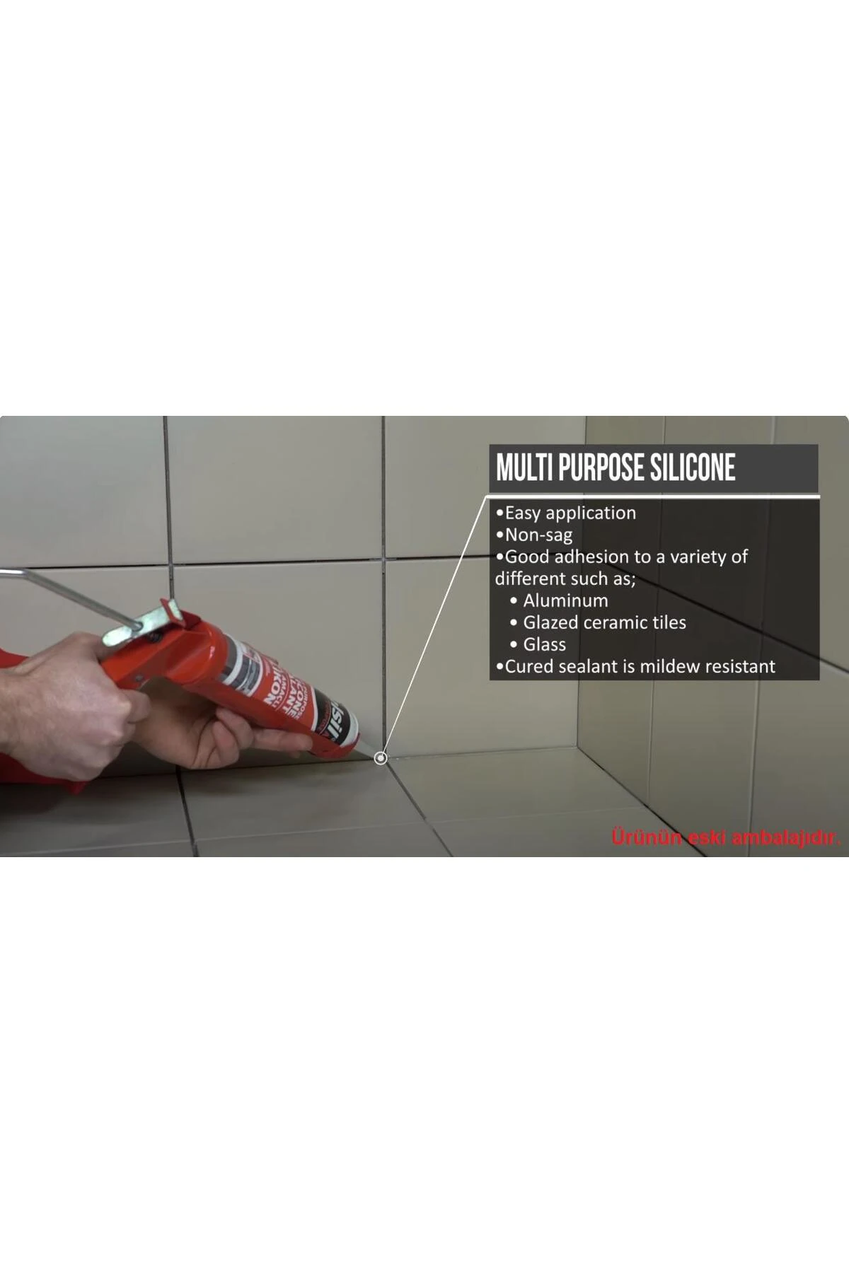 Genel Amaçlı Silikon KAHVERENGİ 322 gr. - 5 Adet