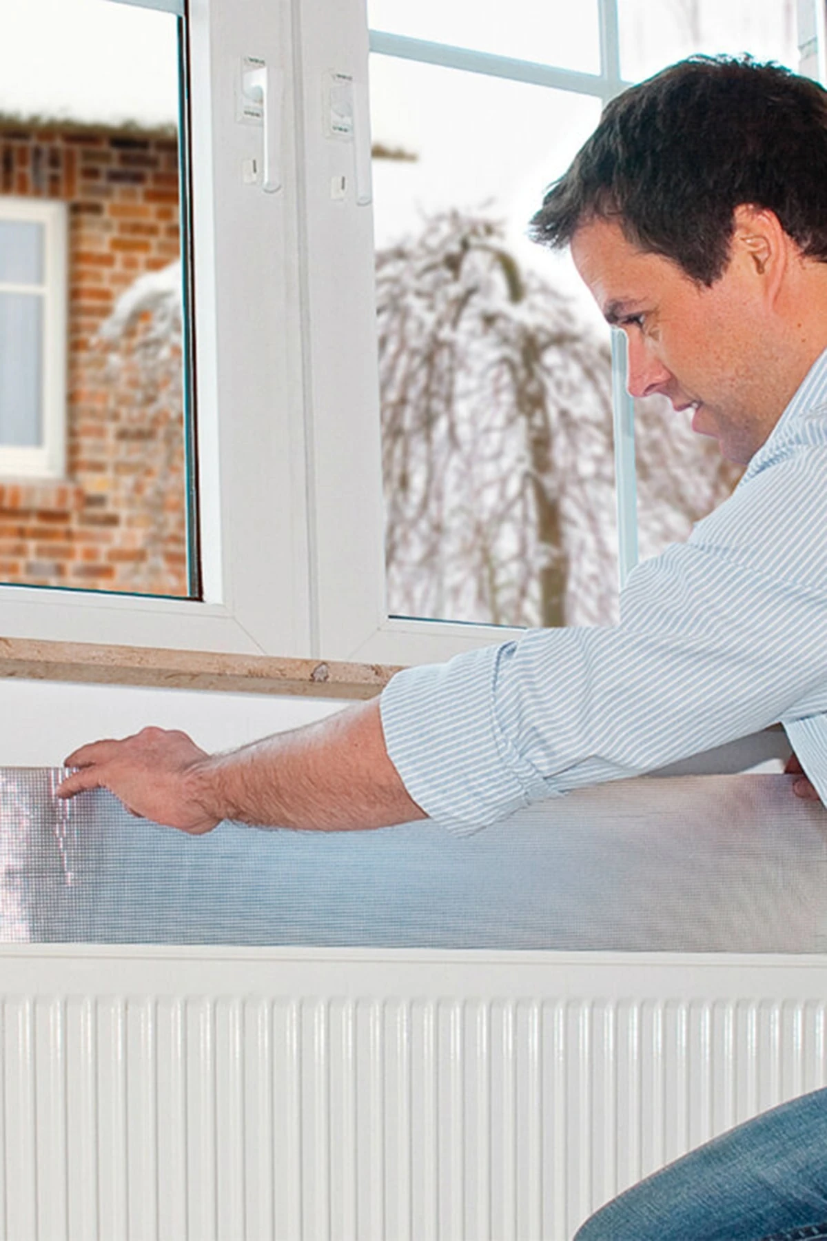 7 m Rulo Kalorifer Arkalığı Radyatör Petek Arkasına Alüminyum Folyo Isı Yalıtım Izolasyon Levhası