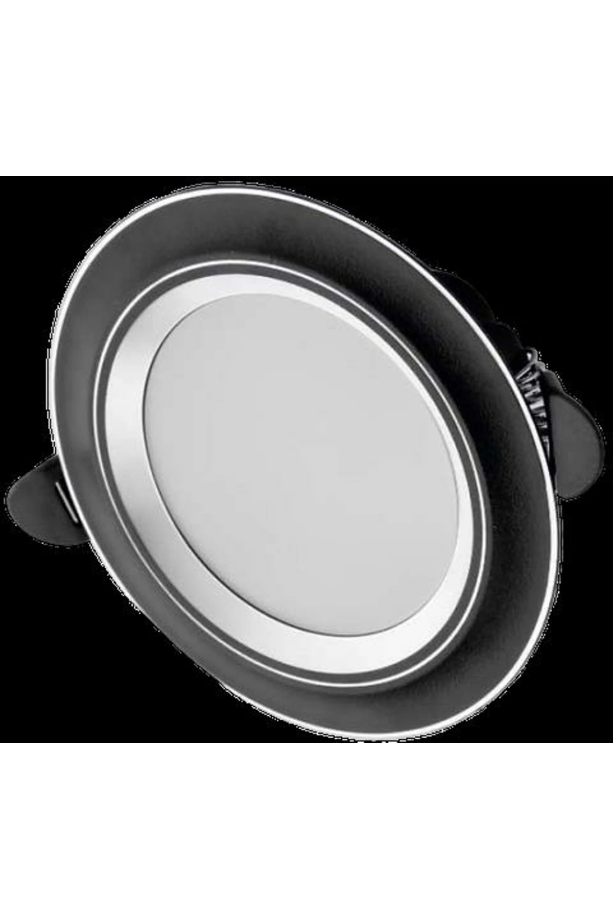 CT-5258 6 WATT ZEBRA SİYAH-KROM KASA LED SPOT 3 RENK(3200K-4000K-6400K)