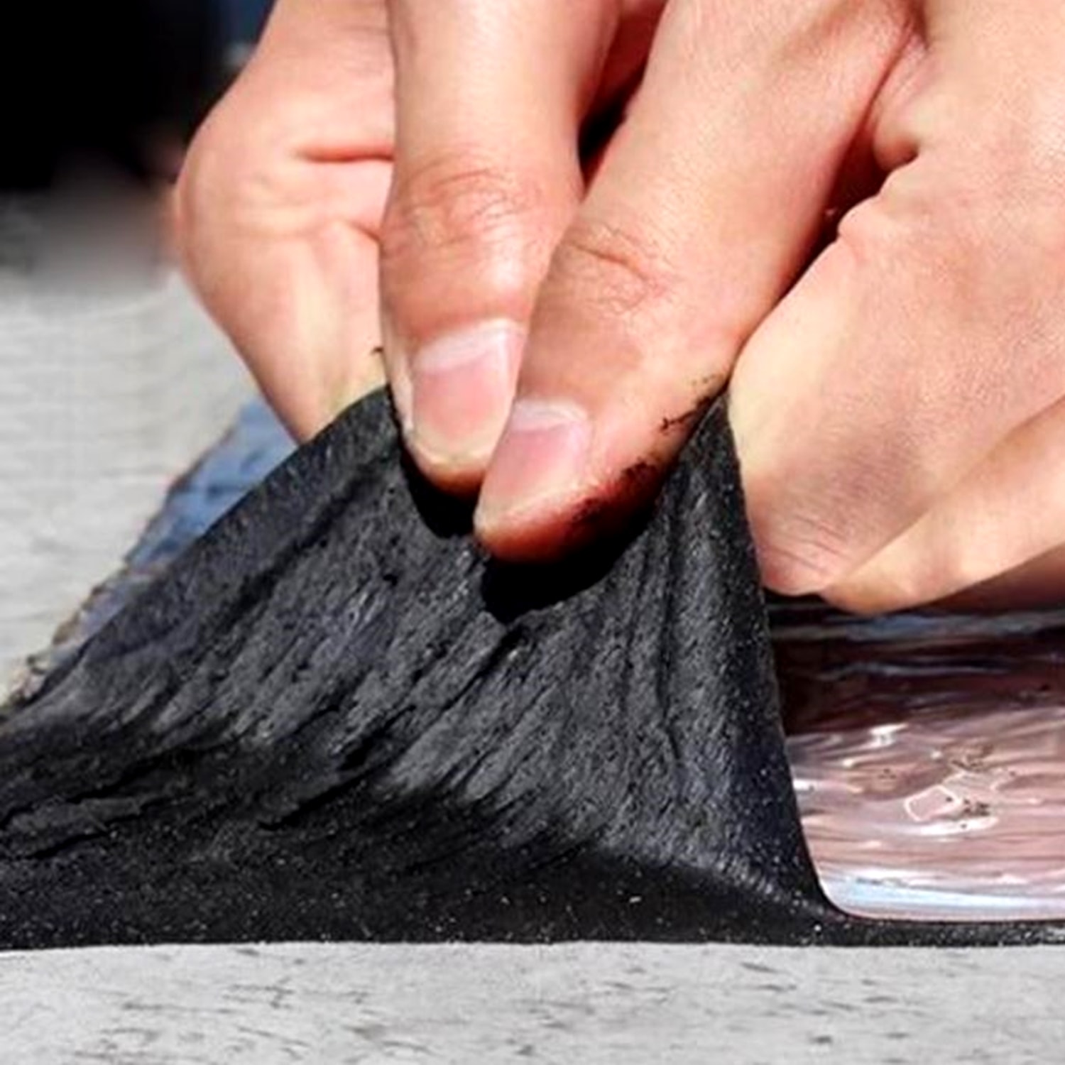 Ziftli Bitüself Su Yalıtımı Bandı 5cmx10mt Alüminyum Kaplı Alubütil Bitüm Araç ve Çatı izolasyon Bant