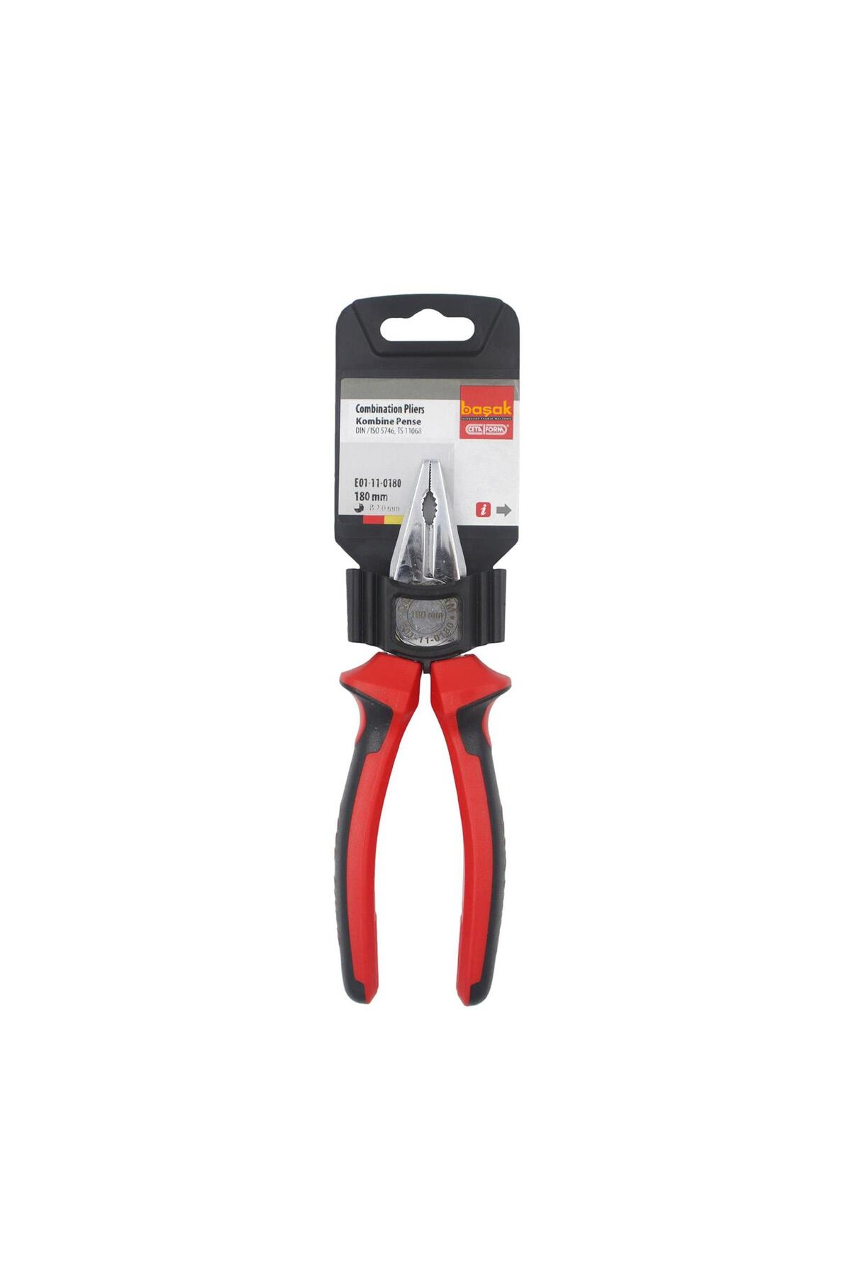 180 Mm Kombine Pense Parlak Krom-duotech Sap E01-11-0180