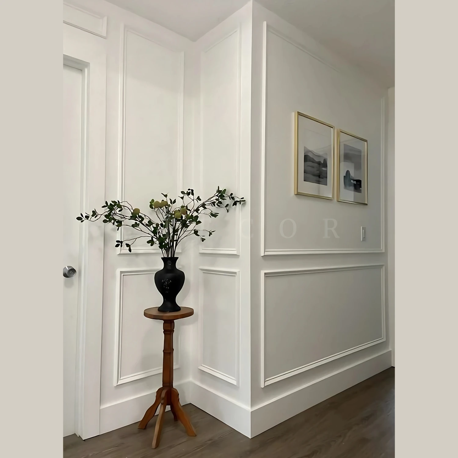 Dekoratif Boyanabilir 20 Adet 4 cm Polistren Duvar Çıtası