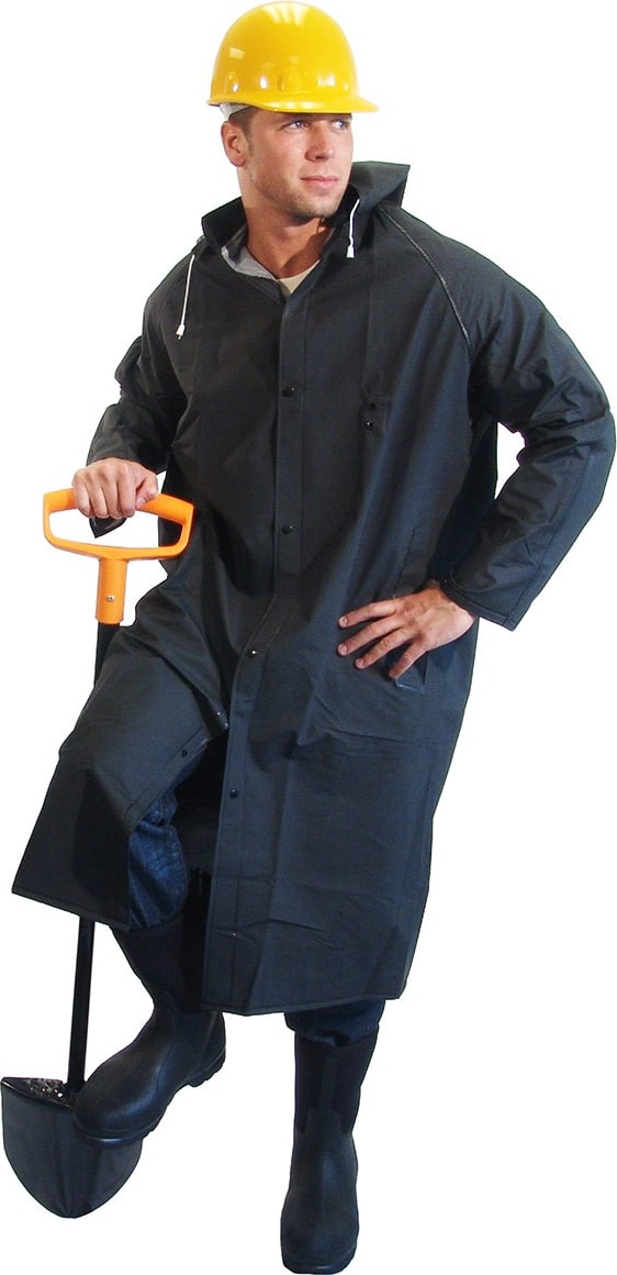 Safety Pardösü Yağmurluk Astarlı 0.32 Mc Astar Mavi Beden (Xxl)