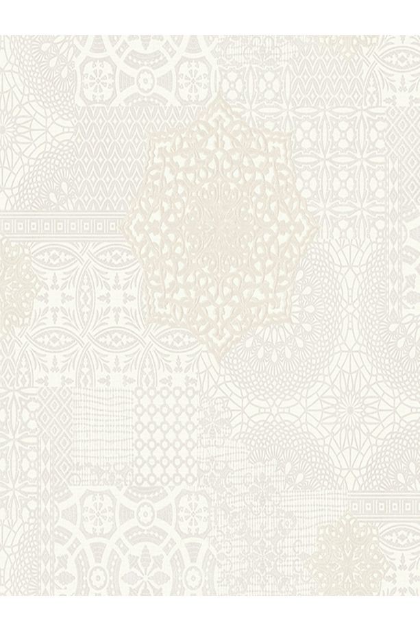 Dante 1409 Modern Geometrik Damask Desenli Duvar Kağıdı 10,6m2