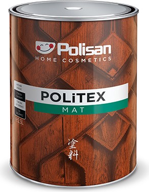 Politex Dekoratif Mat Vernikli Siyah 2,5 Lt