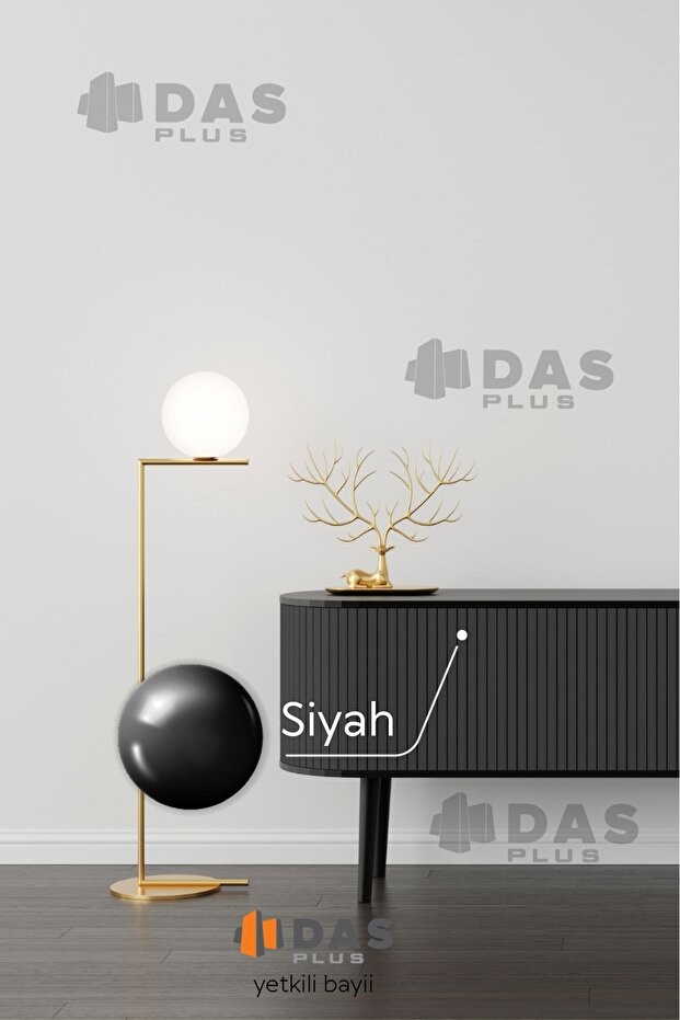 SU BAZLI SAF AKRİLİK BOYA SİYAH 500 ML.