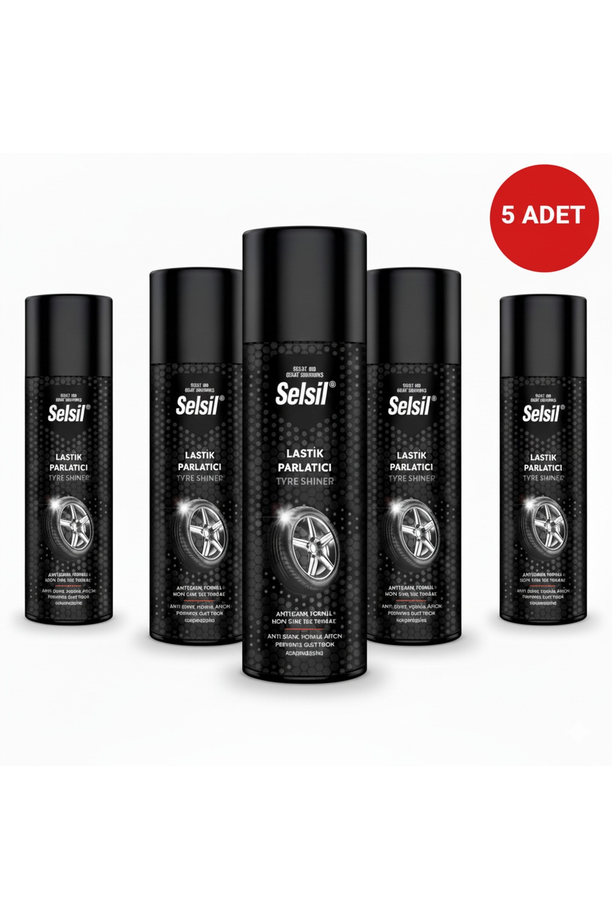 Lastik Parlatıcı 5'li set. ( 2025 Üretim)