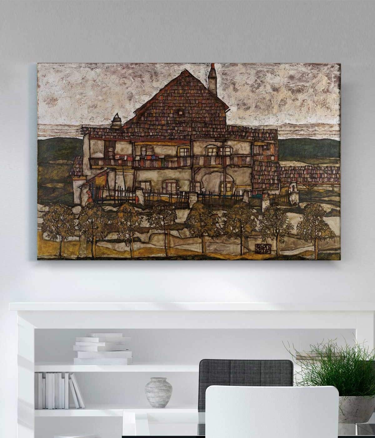 Egon Schiele-House With Shingle