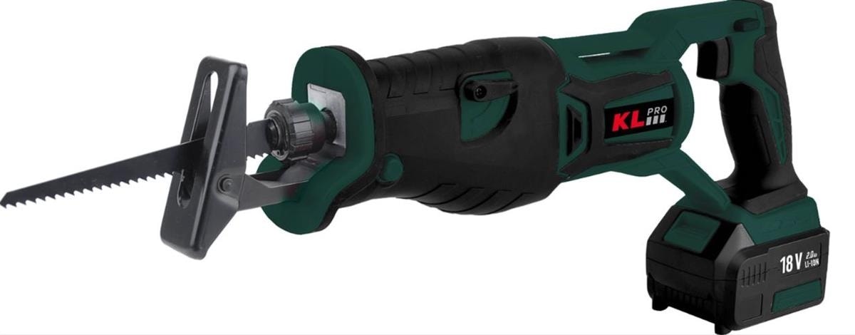 KLTKT18B-50 18VOLT/5.0AH Li-Ion Kömürsüz Profesyonel Tilki Kuyruğu Testere