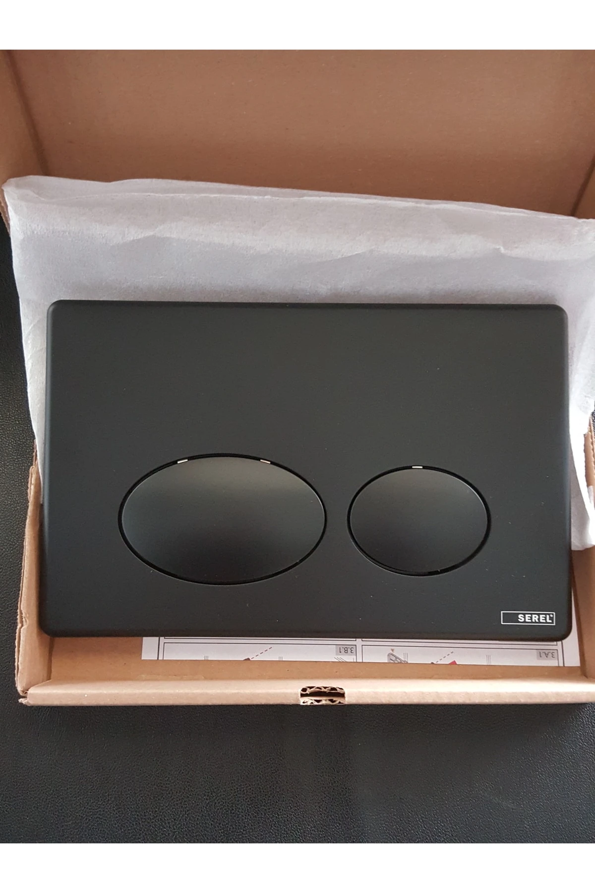 Rezervuar Kumanda Paneli P61-0190 Mat Siyah